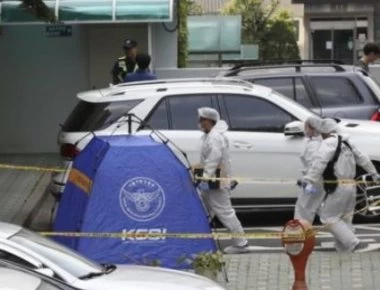 Ν. Κορέα: 40χρονος έριξε το αυτοκίνητό του, φορτωμένο με γκαζάκια, στην πύλη της αμερικάνικης πρεσβείας